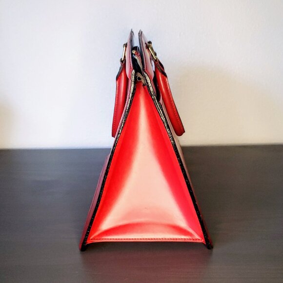 Louis Vuitton Riviera Vanity Tote - Vintage Red Epi Leather w/ COA - Picture 5 of 16